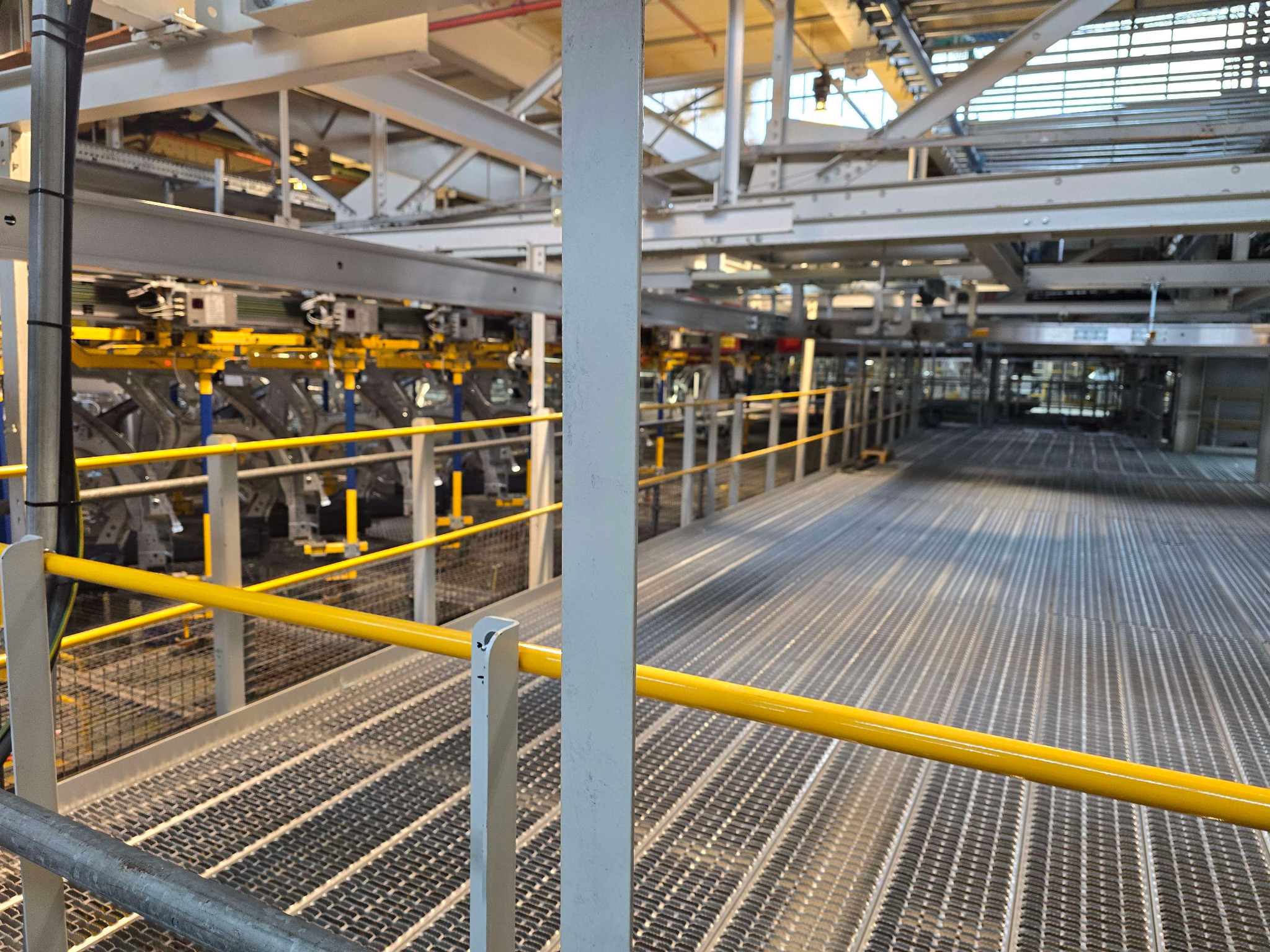 Fabricated output close up