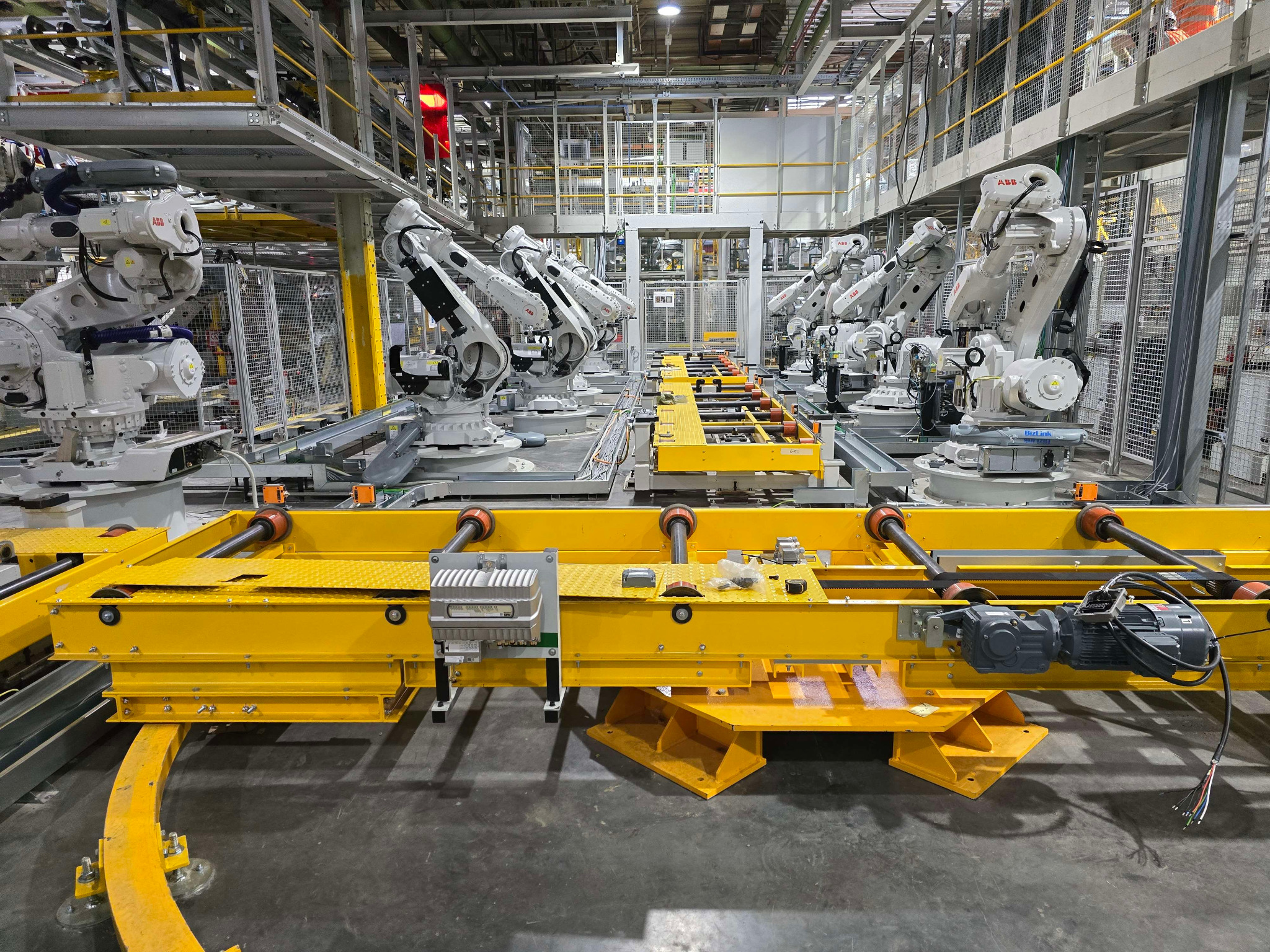 Installed production line